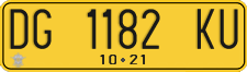 License plate of Indonesia, Commercial vehicles