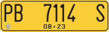 License plate of Indonesia, Commercial vehicles