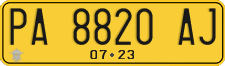 License plate of Indonesia, Commercial vehicles