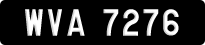 License plate of Malaysia, A(BC) 1(234)