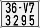 License plate of Vietnam, Motorcycles
