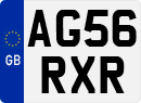 License plate of the United Kingdom, 2001 year system