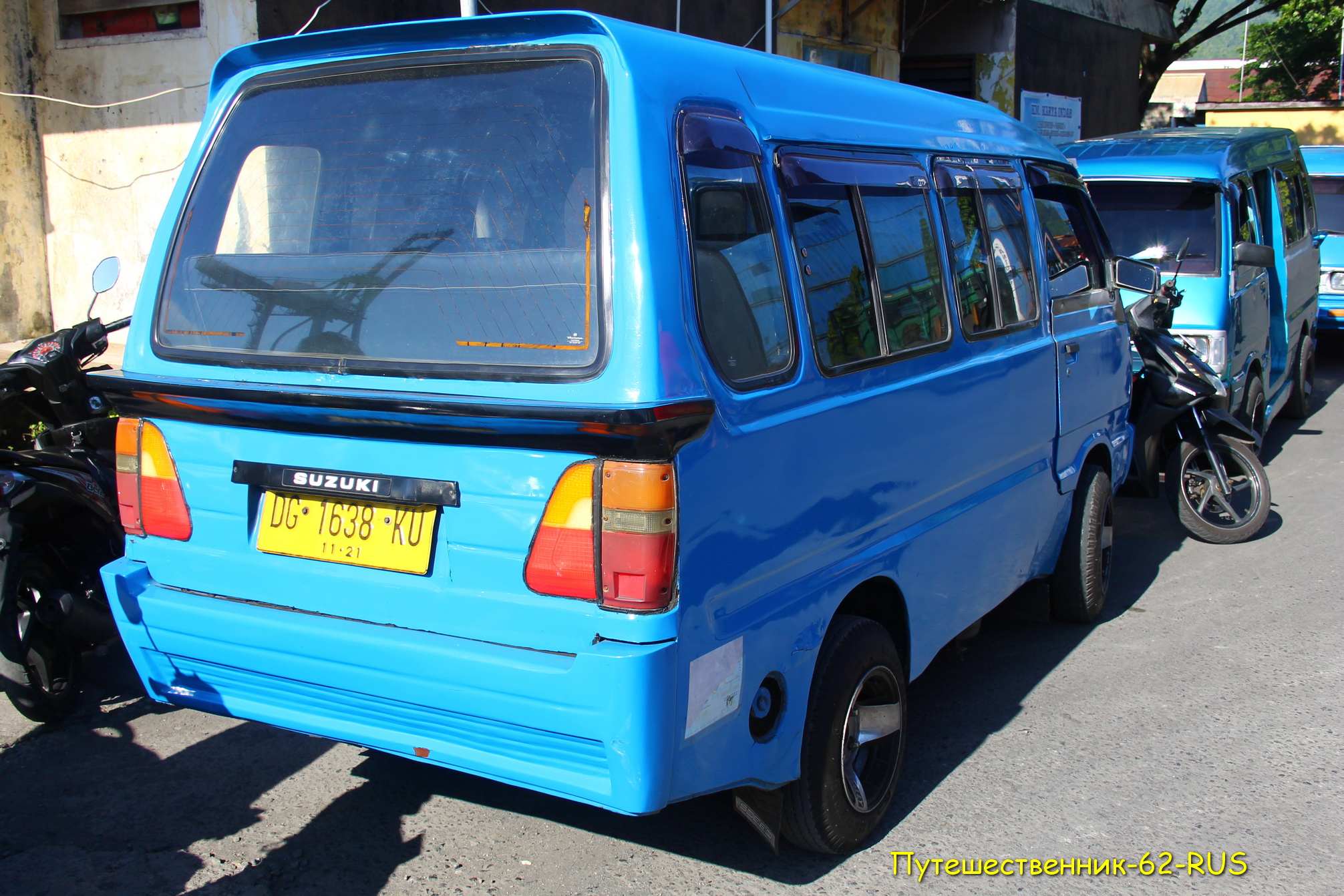 DG 1638 KU, Suzuki Carry 7th gen Super Carry Extra Pickup (ST100; ID-market), 2nd facelift, 1986–2009