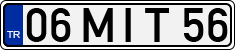 License plate of Turkey, Regular plates