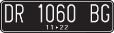 License plate of Indonesia, Regular plates