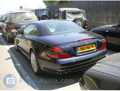 555 PGV 75, Mercedes-Benz SL-Klasse