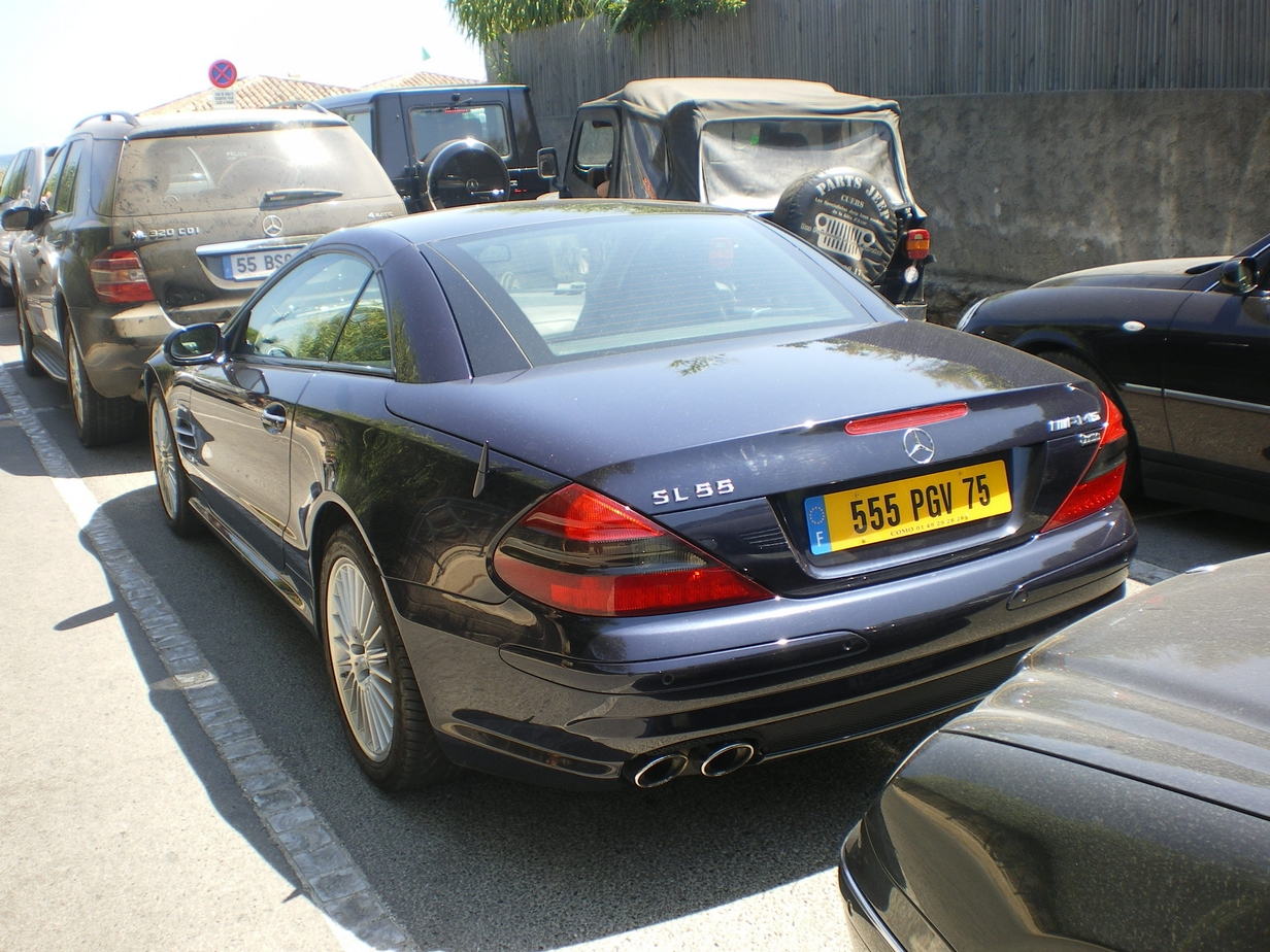 555 PGV 75, Mercedes-Benz SL-Klasse 5th gen (R230), 2001–2007