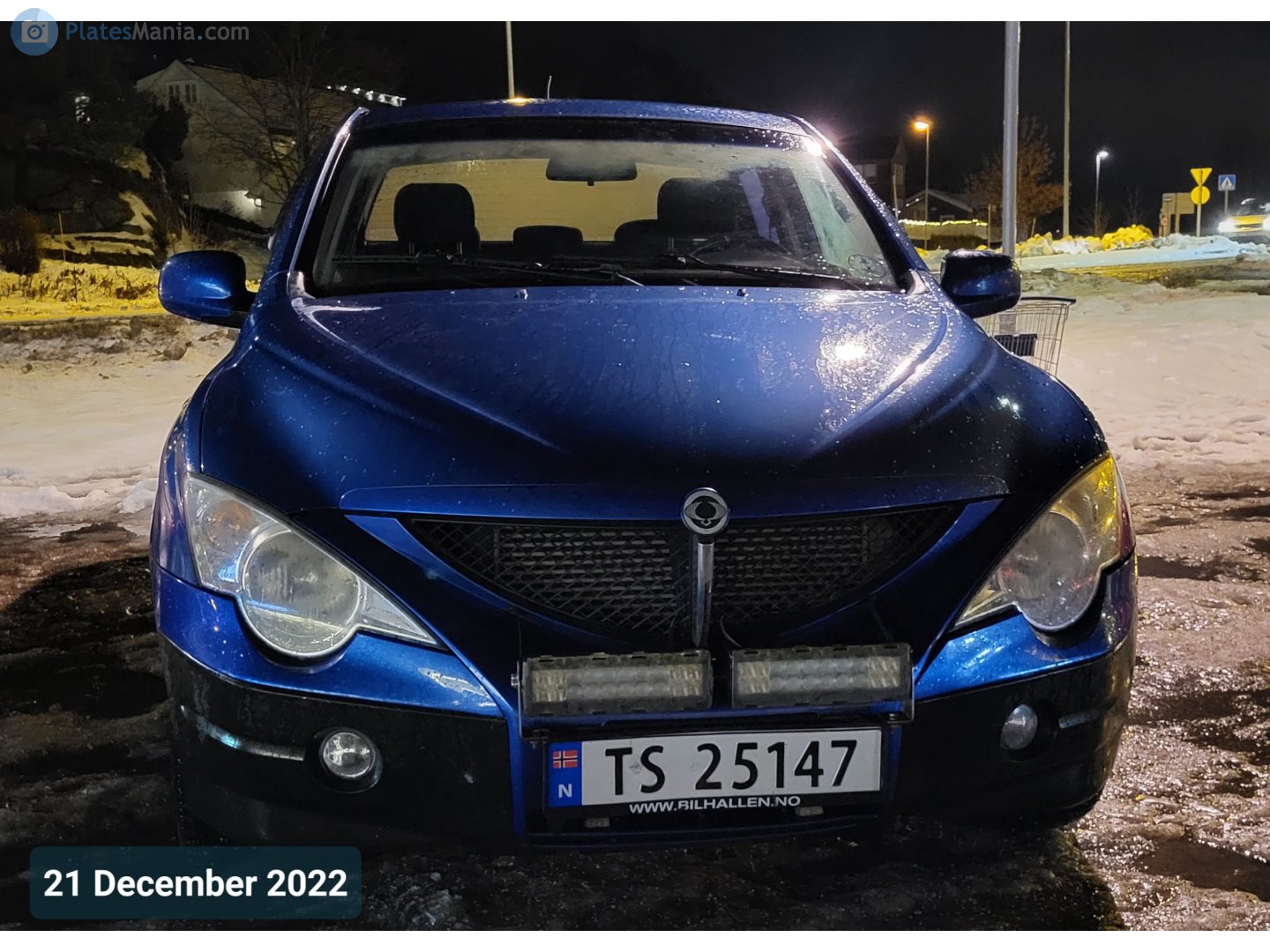 TS 25147, SsangYong (KGM) Actyon 1st gen Sports Pickup (QJ; Q100), 2006–2011