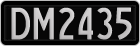 License plate of New Zealand, AB1(234)