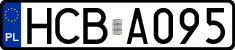 License plates of Poland, Authorities