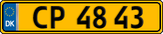 License plate of Denmark, Commercial vehicles