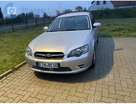 EIN BE 60, Subaru Legacy