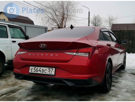 е564вс57, Hyundai Elantra
