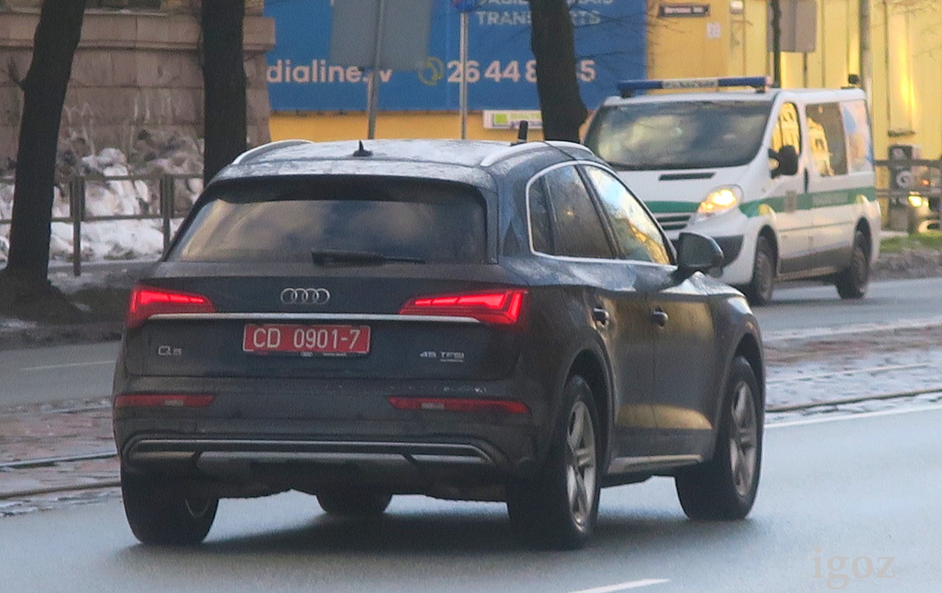 CD 0901-7, Audi Q5 2nd gen SUV (FYB), facelift, 2020–