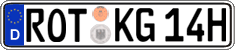 German license plate, Plates for oldtimers (type 