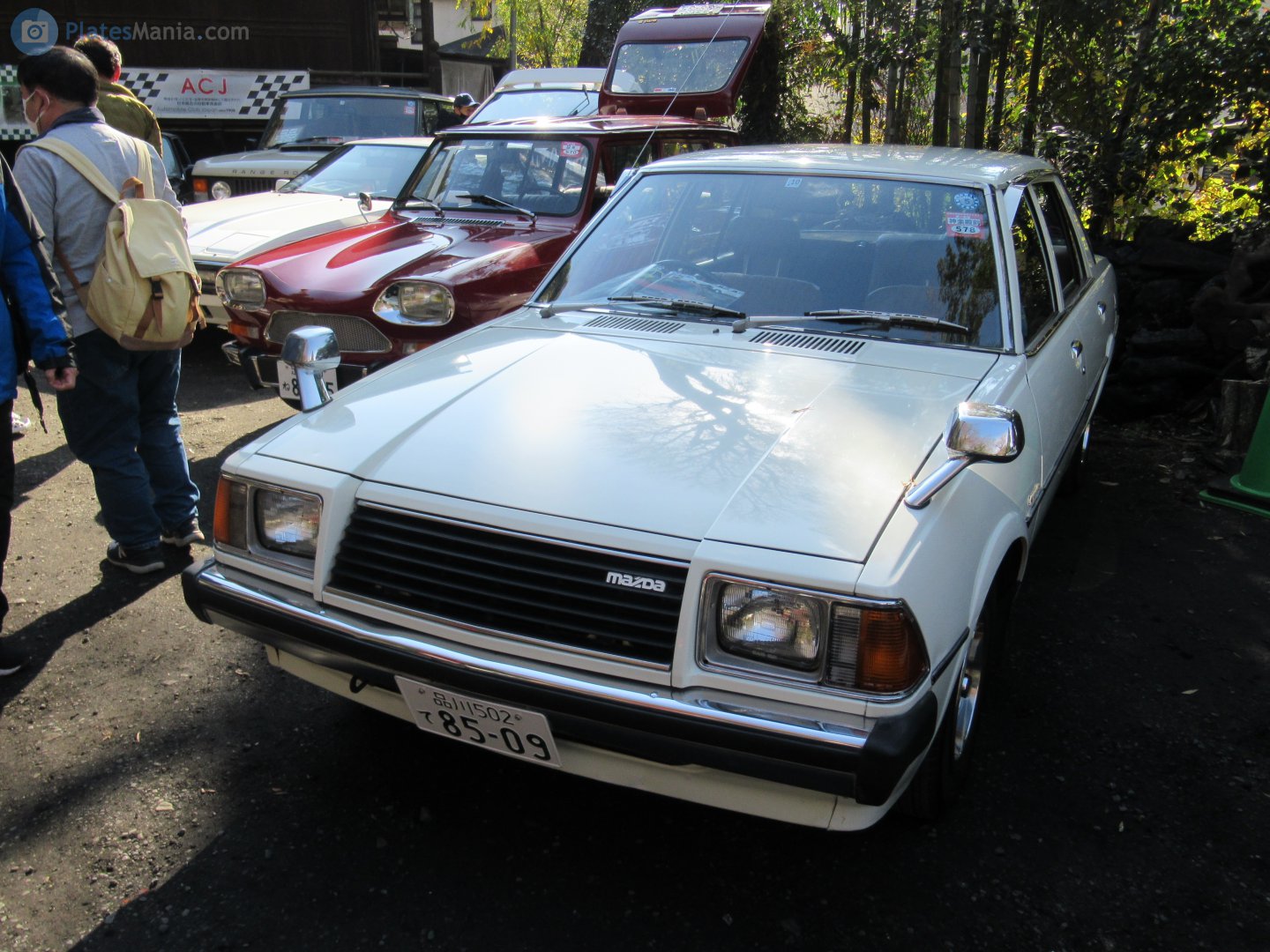 品川 502 て 8509, Mazda Capella 2nd gen Sedan (CB), 1978–1985