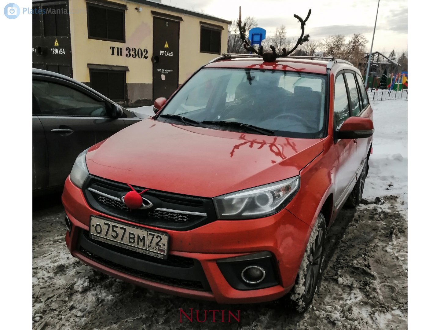 о 757 вм 72, Chery (Chirey) Tiggo 3 1st gen (T11), 2014­–2023