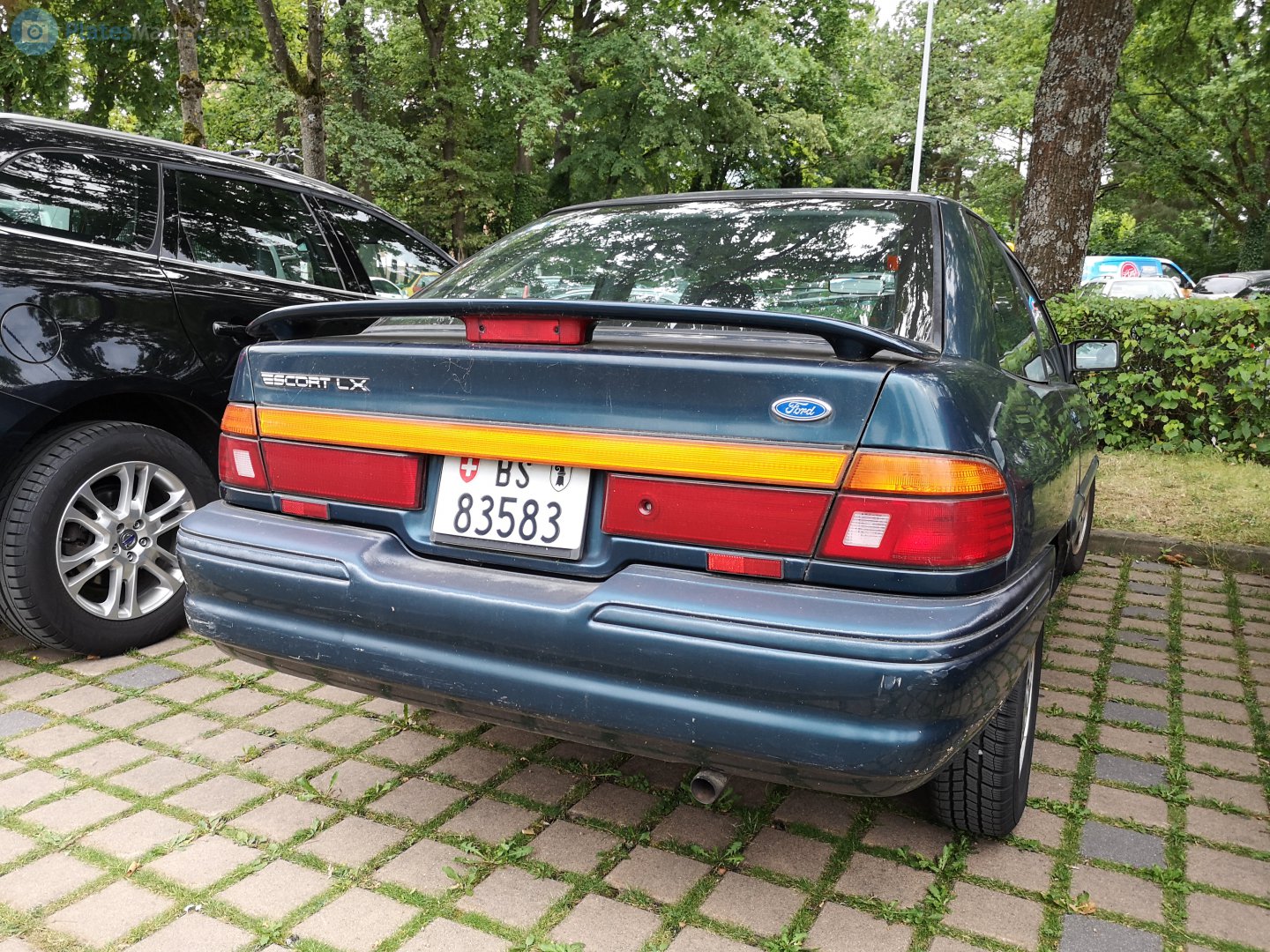 BS 83583, Ford Escort 5th gen 3-door Hatch (BG; NA-market), 1990–1996