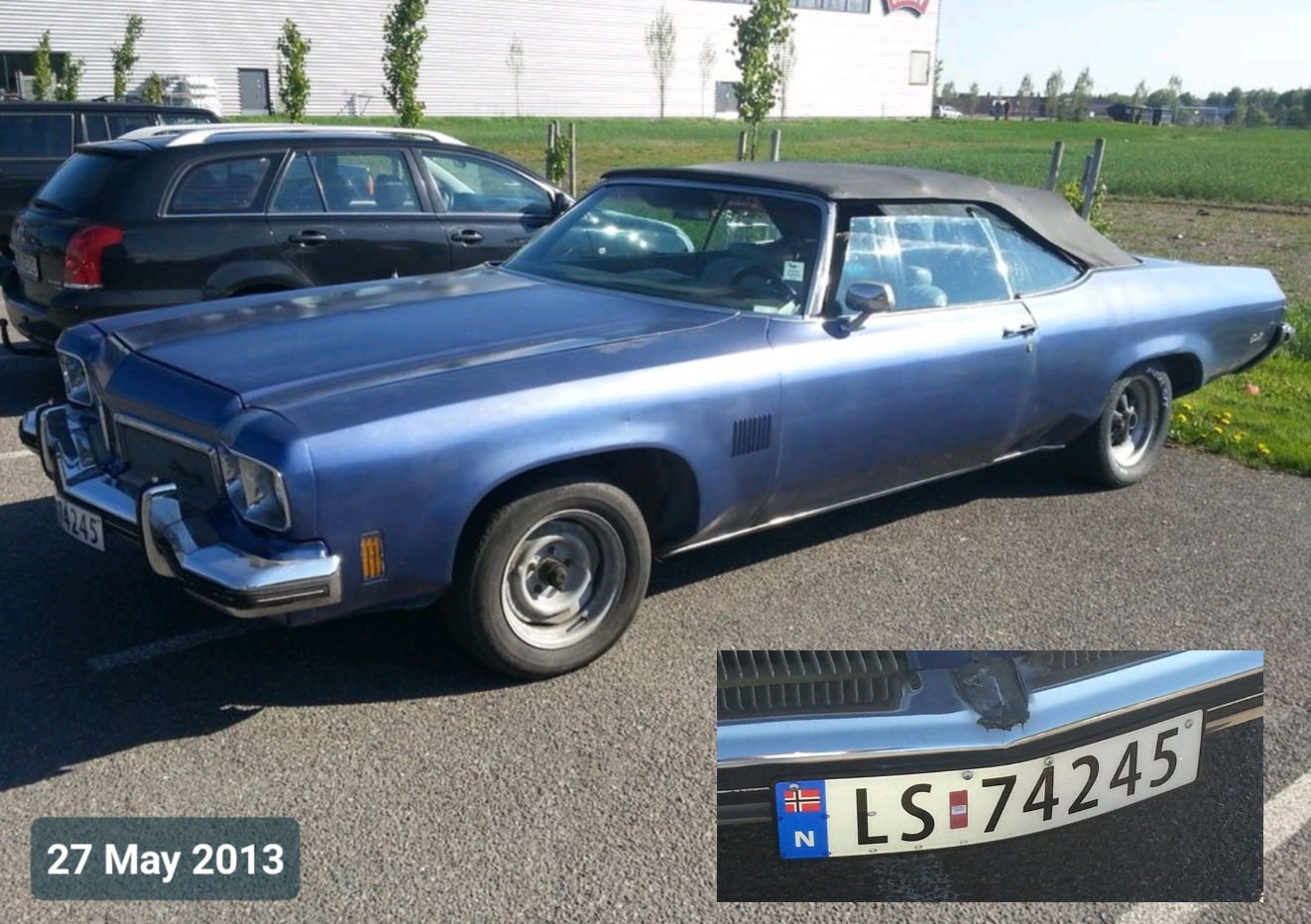 LS 74245, Oldsmobile 88 7th gen 1971 2-door Hardtop (6647; B-body), 1970–1971