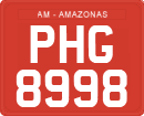 License plate of Brazil, Commercial vehicles (1990)