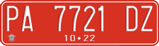 License plate of Indonesia, Government and public administrations