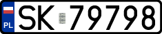 License plates of Poland, Regular car plates
