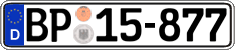 German license plate, Authorities and federal agencies
