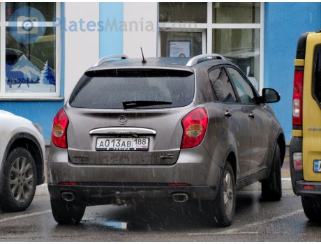 а013ав188, SsangYong (KGM) Korando