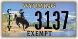 Wyoming, Exempt (1234)