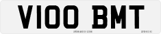 License plate of the United Kingdom, 1983 year system