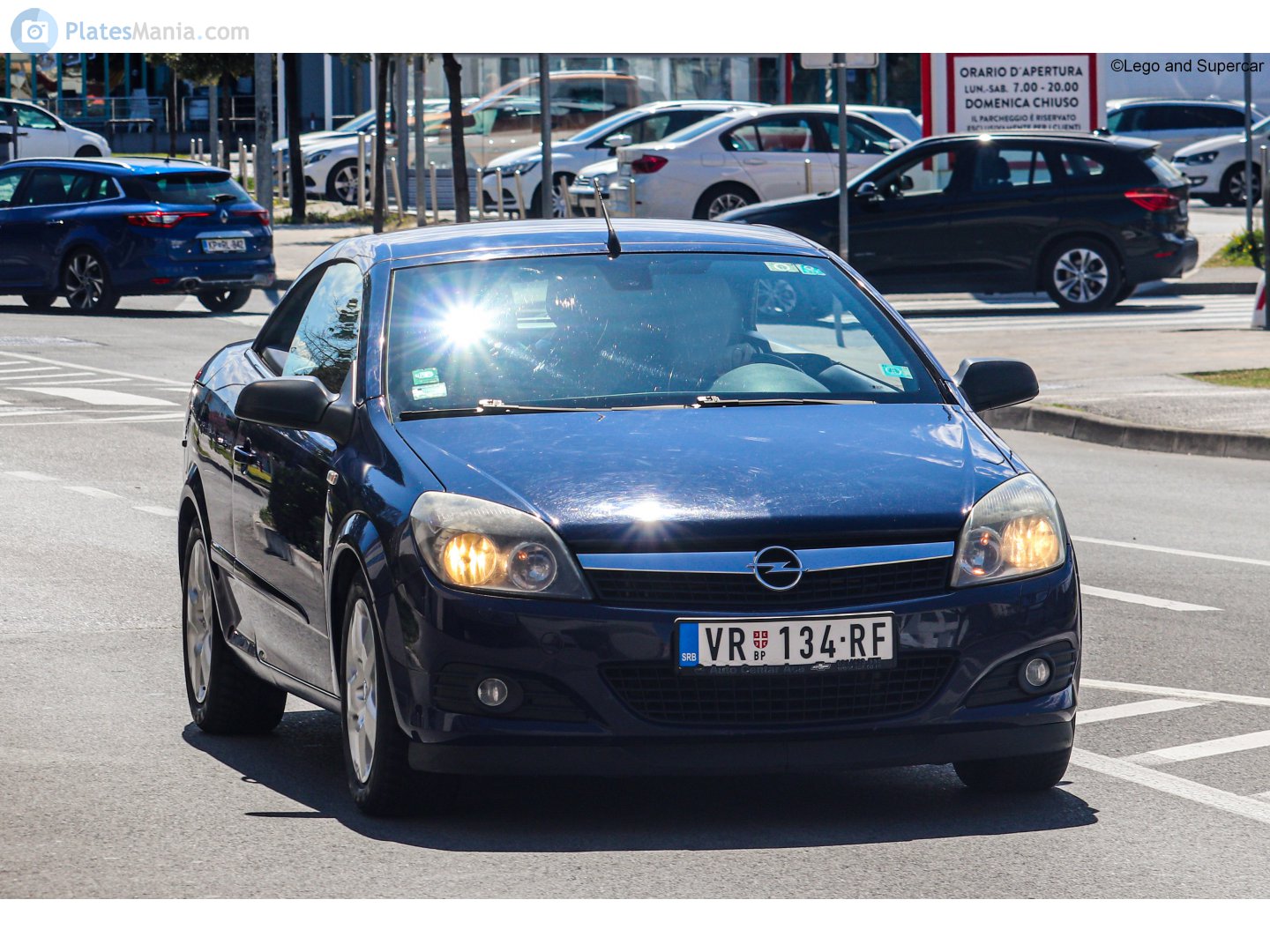 VR 134-RF, Opel Astra 3rd gen TwinTop Cabriolet (H; A04), 2006–2010