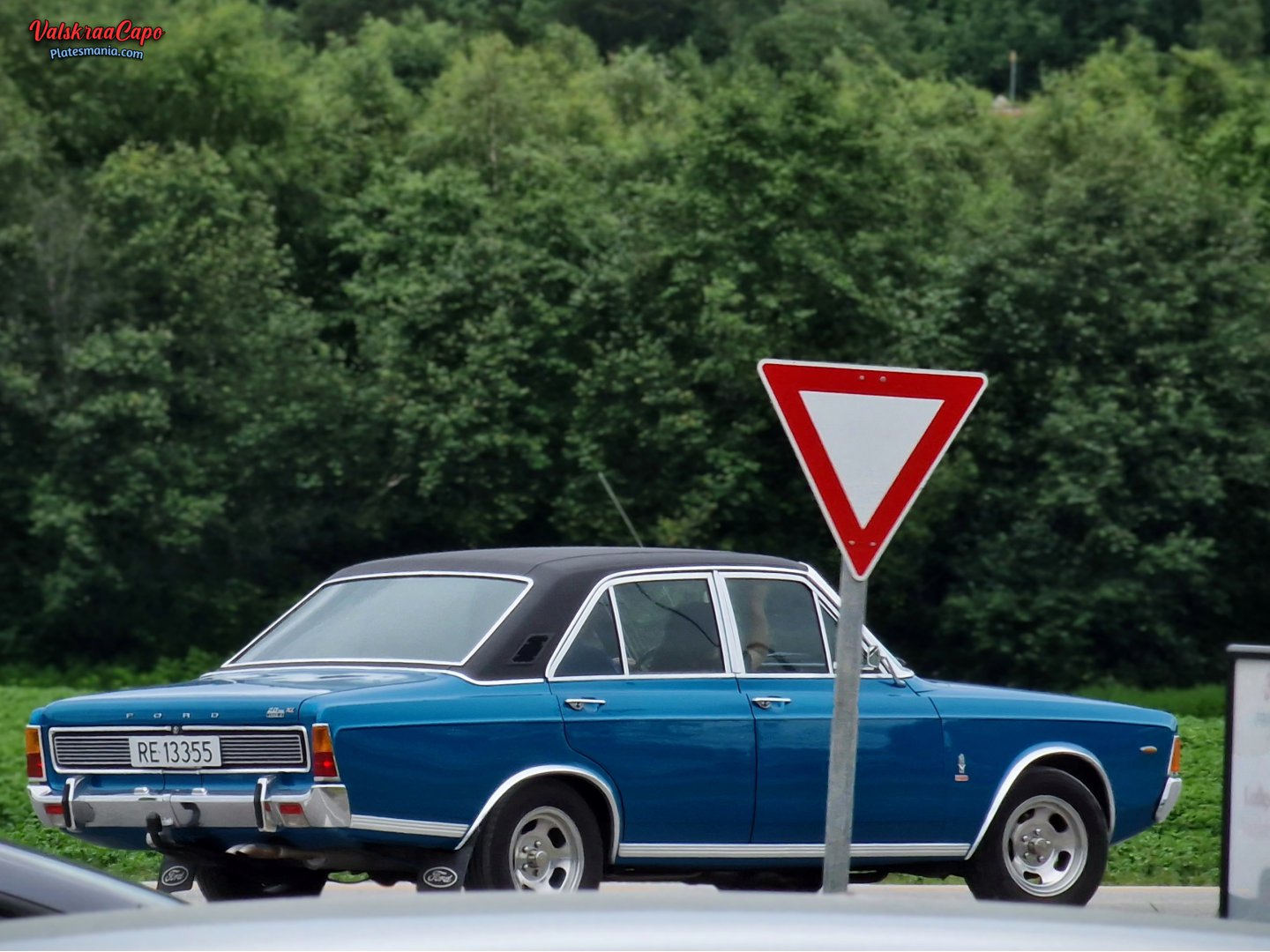 RE 13355, Ford Taunus 5th gen 17M/20M/26M 4-door Sedan (P7b), facelift, 1968–1971