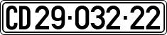 License plate of Israel, Diplomatic