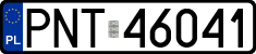 License plates of Poland, Regular car plates