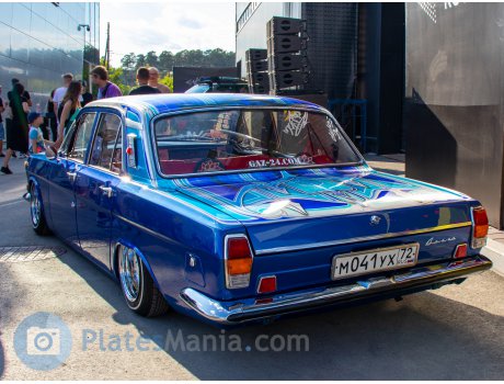 м041ух72, GAZ 24 Волга