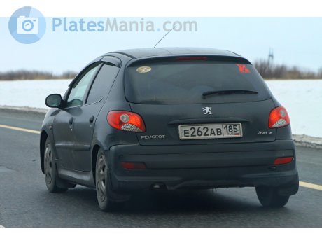 е262ав185, Peugeot 206