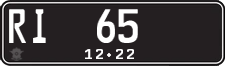 License plate of Indonesia, High authorities