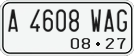 License plate of Indonesia, Motorcycles