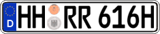 German license plate, Plates for oldtimers (type 