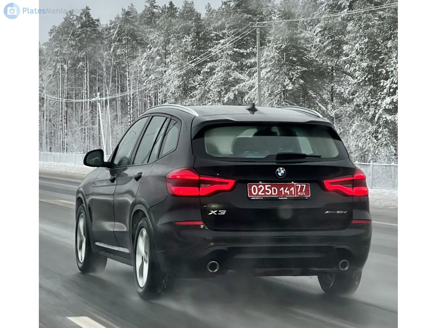 025 D 141 77, BMW X3 3rd gen (G01), 2017–2021