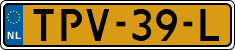 License plate of the Netherlands, Agricultural vehicles