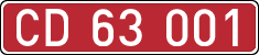 License plates of Spain, Diplomatic