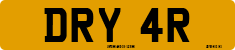 License plate of the United Kingdom, 1963 year system