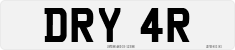 License plate of the United Kingdom, 1963 year system