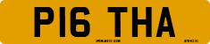 License plate of the United Kingdom, 1983 year system