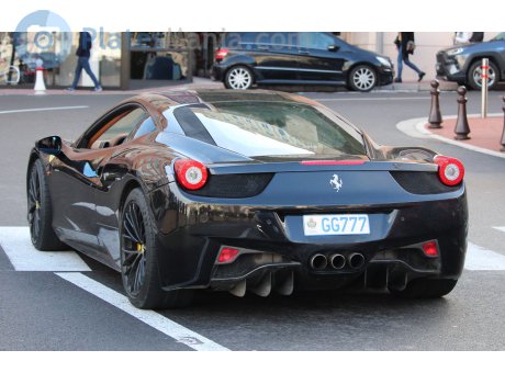 GG777, Ferrari 458