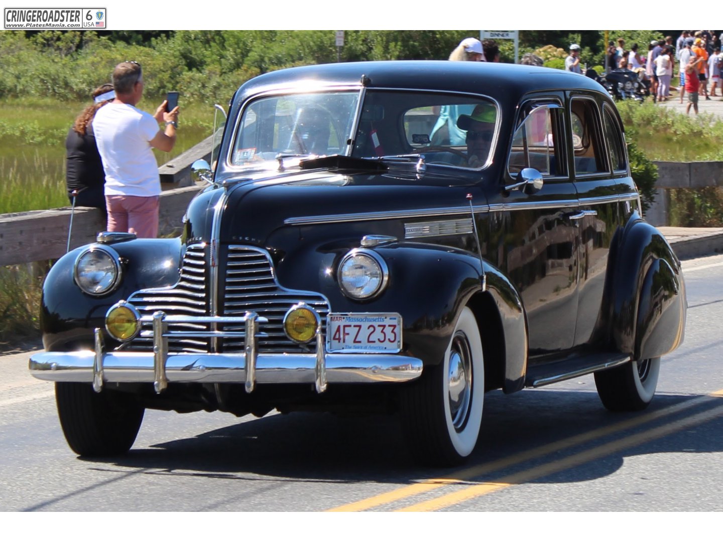 4FZ 233, Buick Century 1st gen 4-door Sedan (61; B-body), 4th facelift, 1939–1940