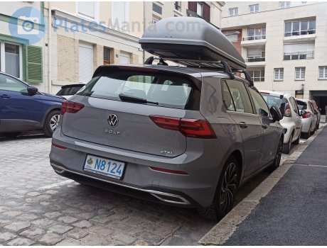 N8124, Volkswagen Golf