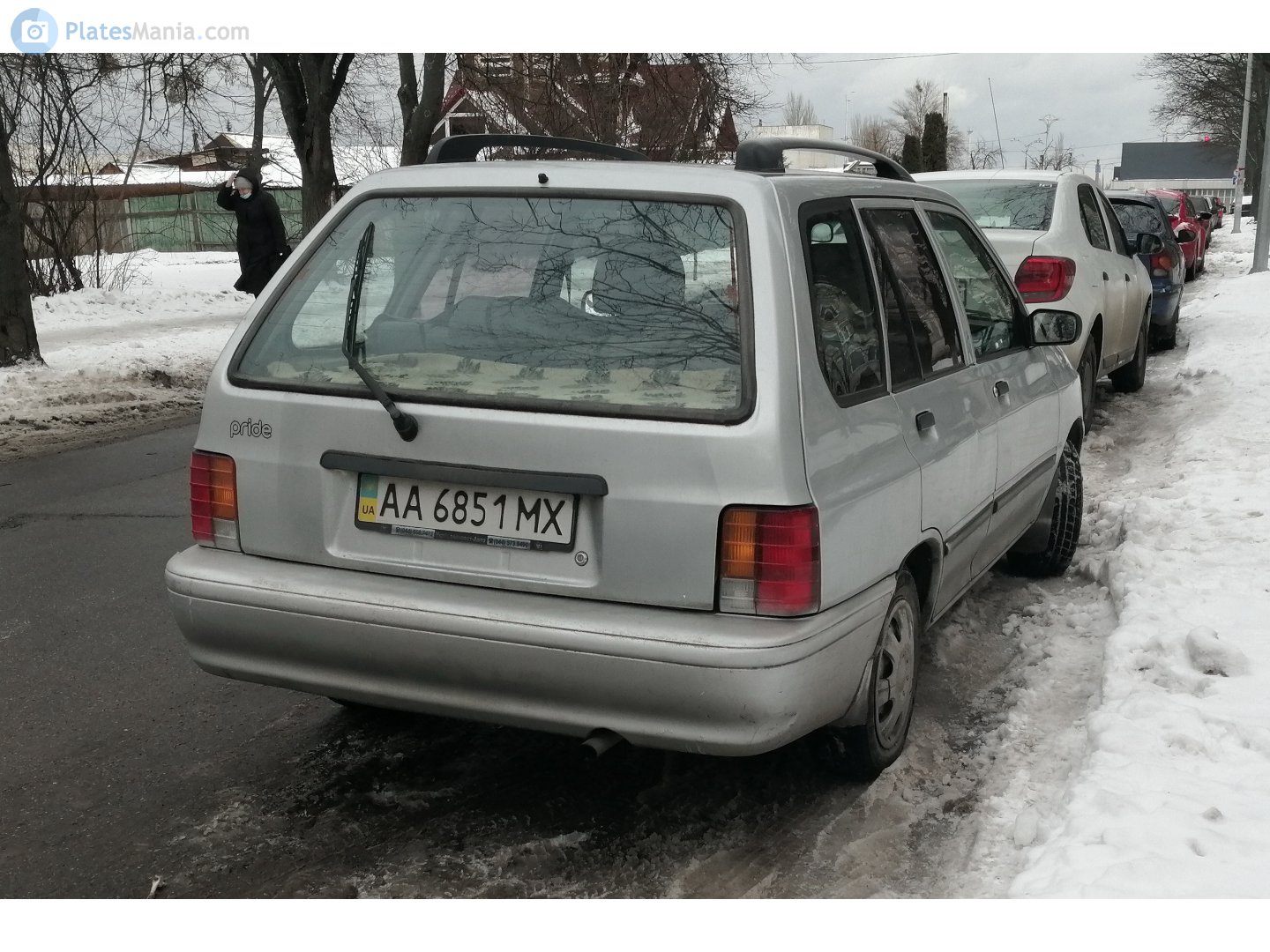 AA 6851 MX, Kia Pride 1st gen Wagon (Y), 1996–2000