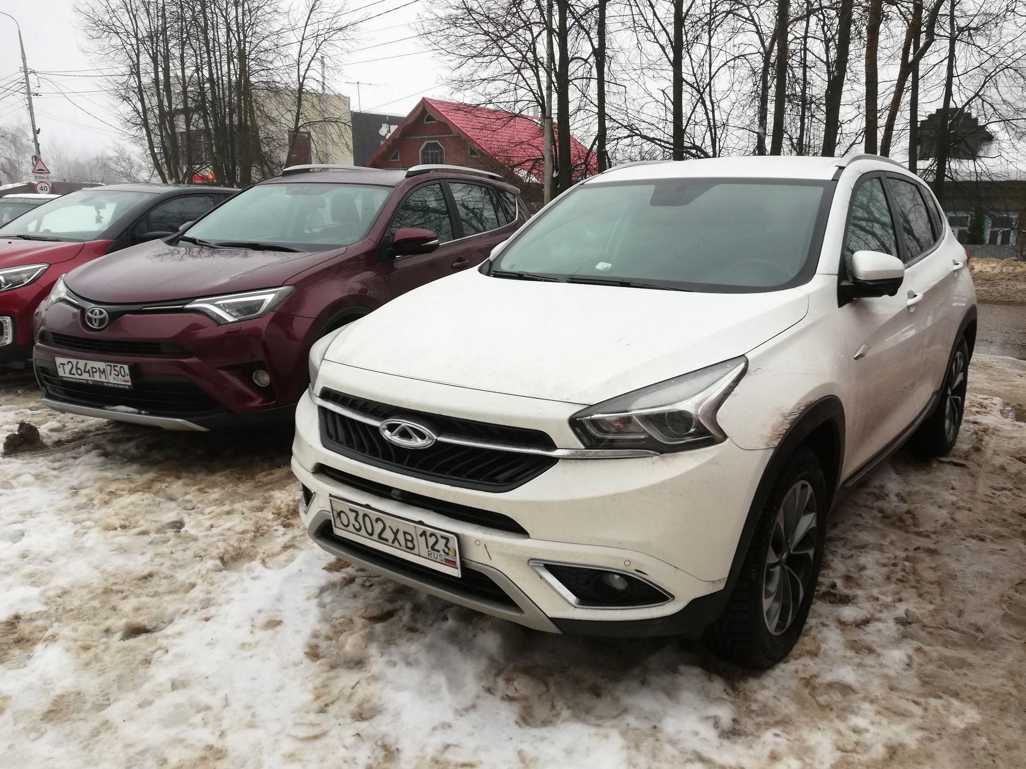 о 302 хв 123, Chery (Chirey) Tiggo 7 1st gen (T15; Global-market), 2016–2020